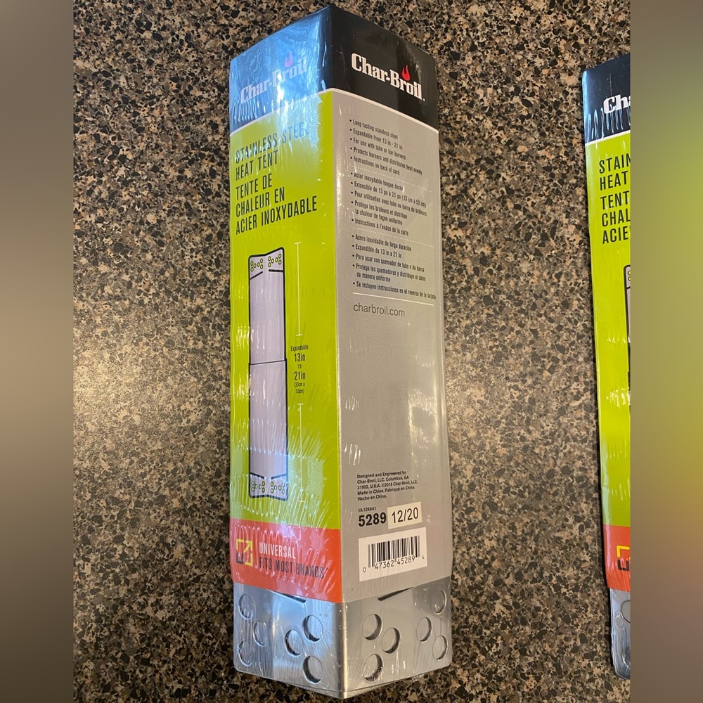 Char-Broil Universal Stainless Steel Heat Tent 4 Pack